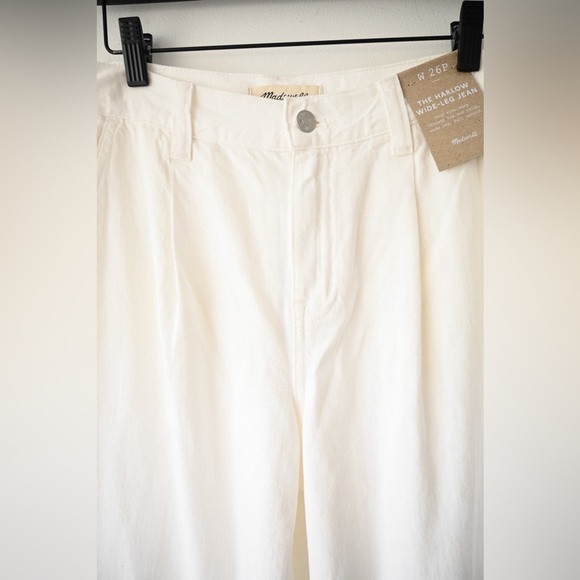Madewell “The Harlow Wide Leg Jean” Petite New With Tags Size - Picture 7 of 8